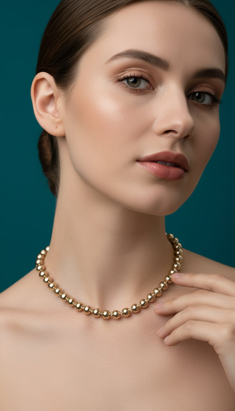 Collar de perlas de agua